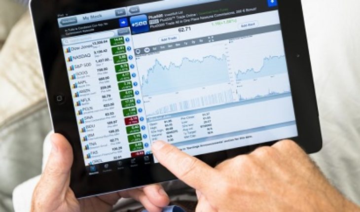 trading online tablet