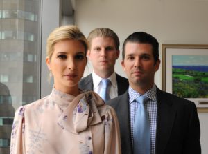 Donald Jr., Ivanka ed Eric